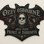 Ozzy Osbourne 1948–2025 Memorial Patch