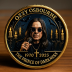 🔥Limited Edition🎁Ozzy Osbourne Farewell Coin