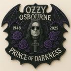Ozzy Osbourne 1948–2025 Memorial Patch